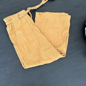 Indigo Rein Tan Wide Leg Pants